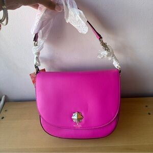 Brand New With Tags Women’s Hot Pink Kate Spade Shoulder Bag